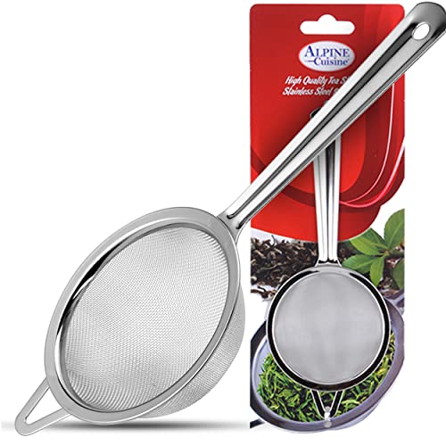 Aramco Alpine Cuisine Double Stainless Steel Tea Kettle with Strainer 