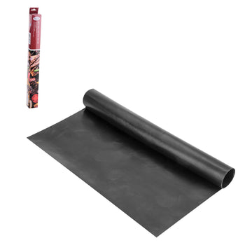 Alpine Cuisine BBQ Mat Grill Cooking Pad Reusable BBQ Liner for Outdoor Barbecue and Home Kitchen Use 16x19.5in, 2 pcs