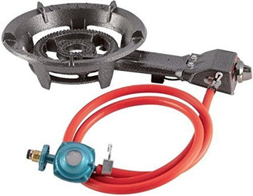 Portable Large Propane Gas Burner Stove Cooking Camping Outdoor W/Hose Quemador de Gas Propano