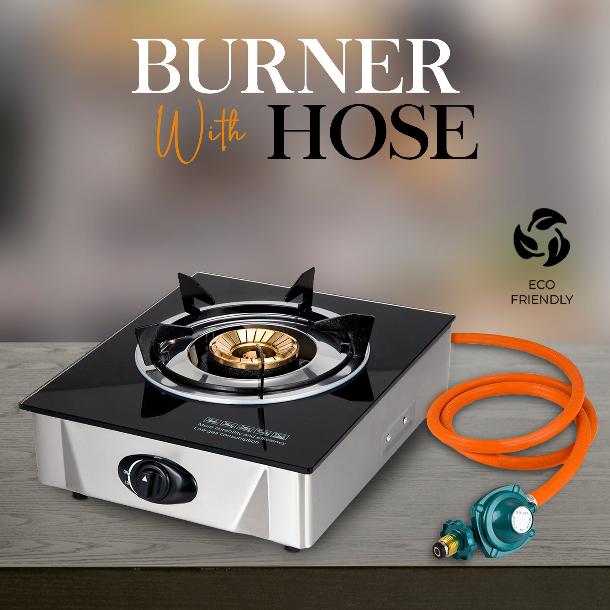 Alpine Cuisine Iron Butane Gas Stove with Customized Package, Camp Kitchen  Equipment Emergency Gas Stove Burner, Portable Butane Automatic Ignition  Indoor Outdoor Cooking Stove for Picnics Hiking 