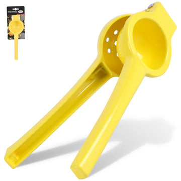 Alpine Cuisine Lemon Squeezer Heavy Duty 2.95IN - Handheld Aluminum Citrus Juicer, Manual Citrus Press Juicer, Orange & Lemon Press - Kitchen Tools And Gadgets For Making Fresh Juice - Dishwasher-Safe