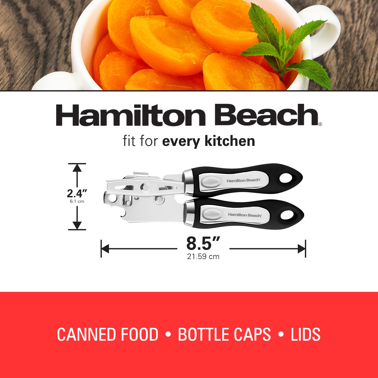 Hamilton Beach, Kitchen, Hamilton Beach Under Cabinet Can Opener W Bottle  Opener White Open Box Model 837