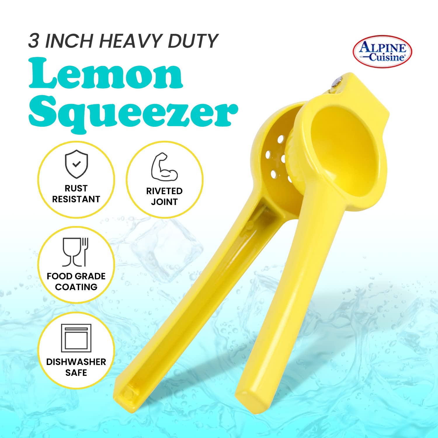 Heavy duty lemon outlet squeezer