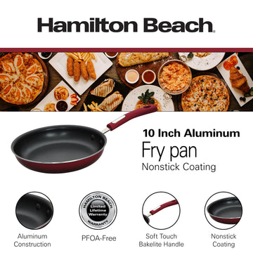 Alpine Cuisine Griddle Pan Aluminum 9-Inch Nonstick Coating, Griddle Pan  for Stove Top with Stay Cool Handle, PFOA Free, nonstick cookware 